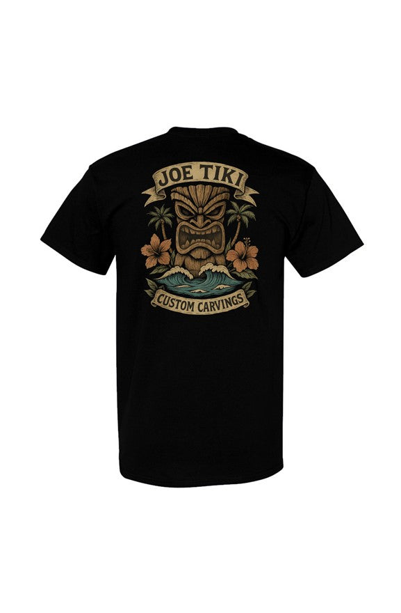Joe Tiki Custom Carving T-Shirt