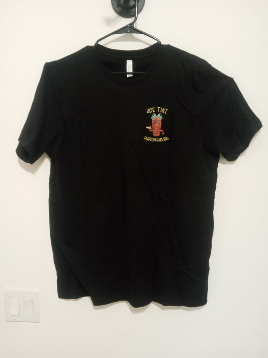 Joe tiki Flagler Beach T-shirt Black