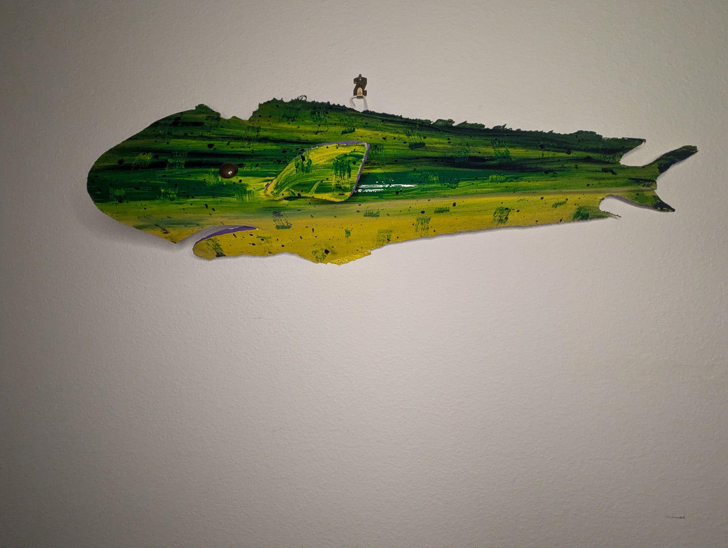 Bright Green Lazy Fish