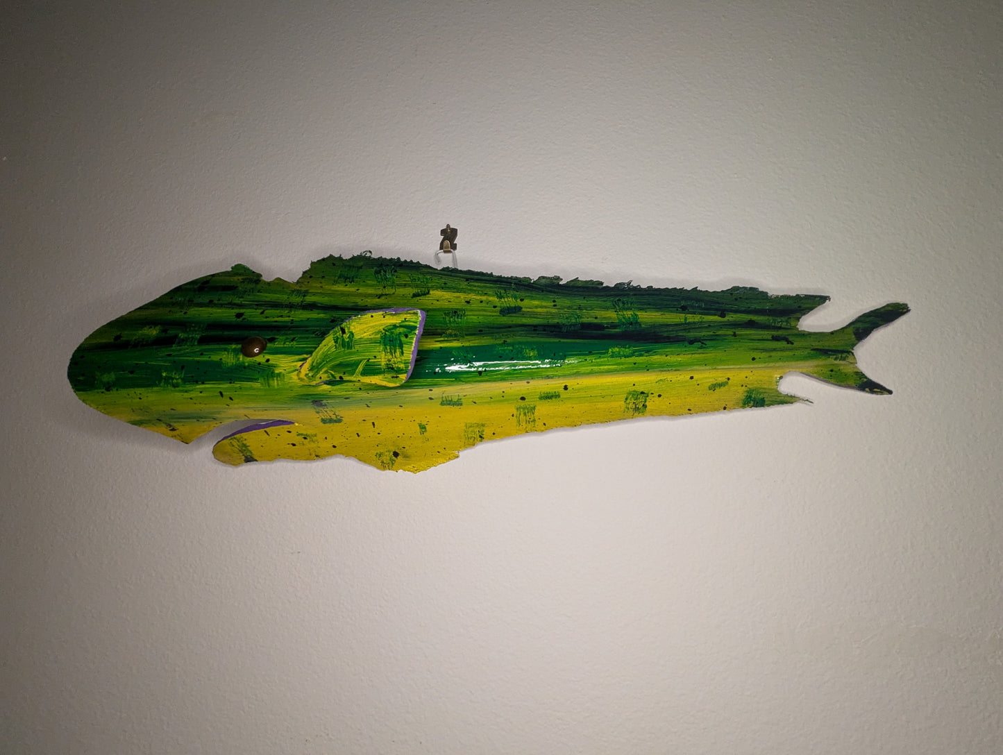 Bright Green Lazy Fish