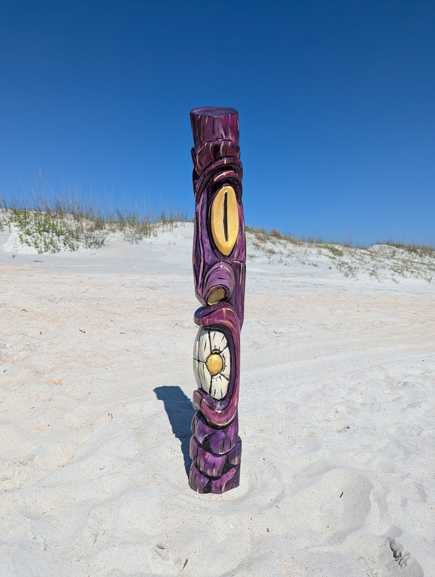 Painted tiki