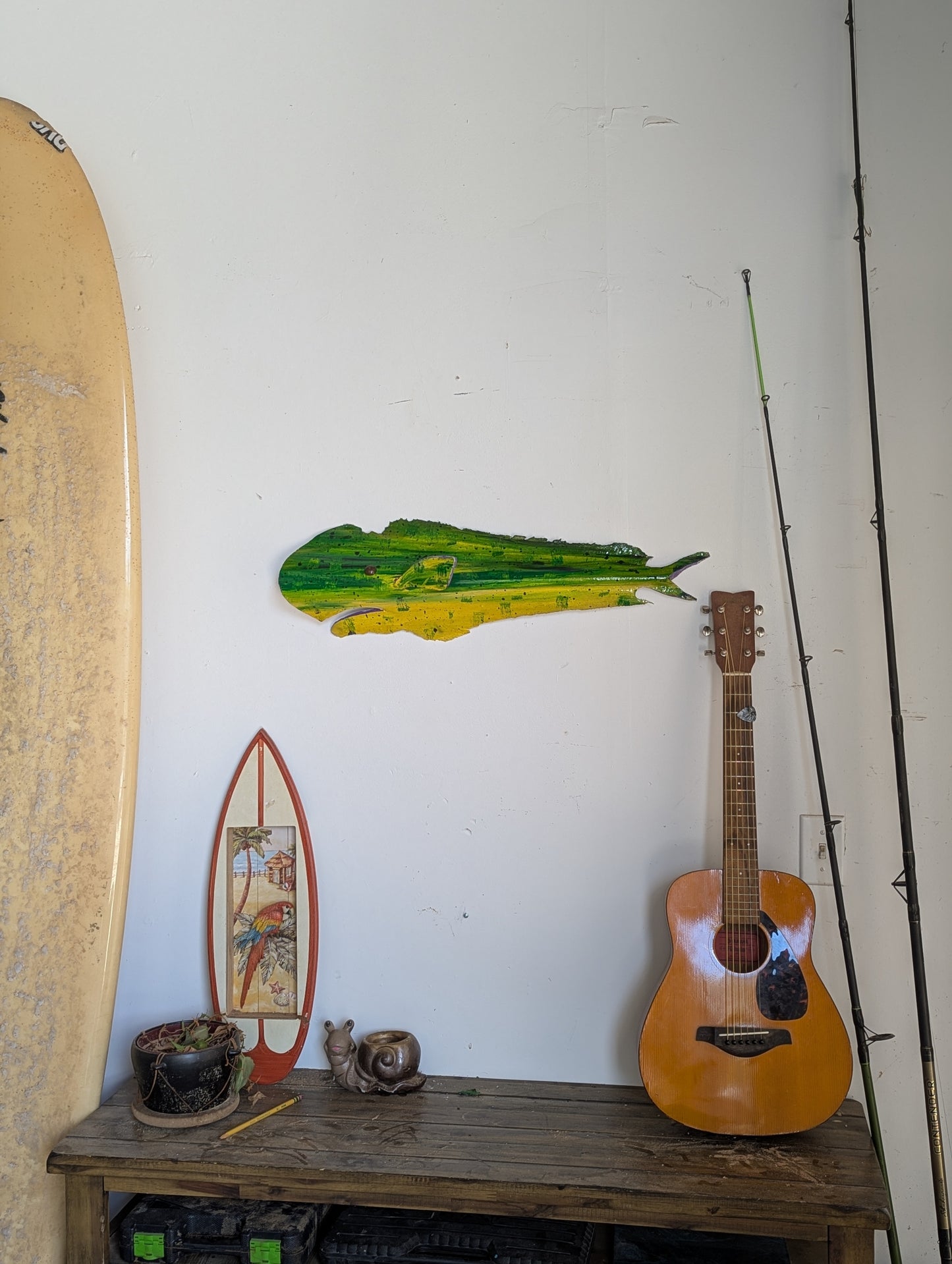 Green Mahi Lazy Fish
