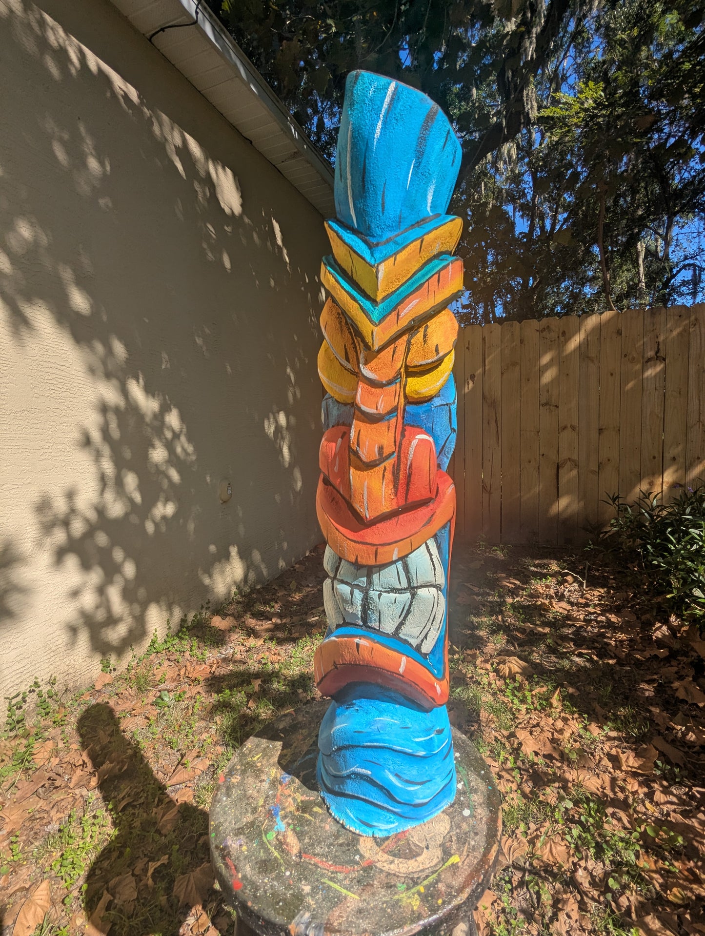 Flair painted tiki