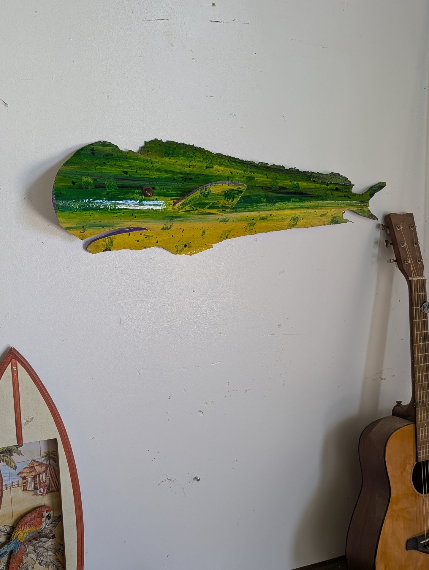 Green Mahi Lazy Fish