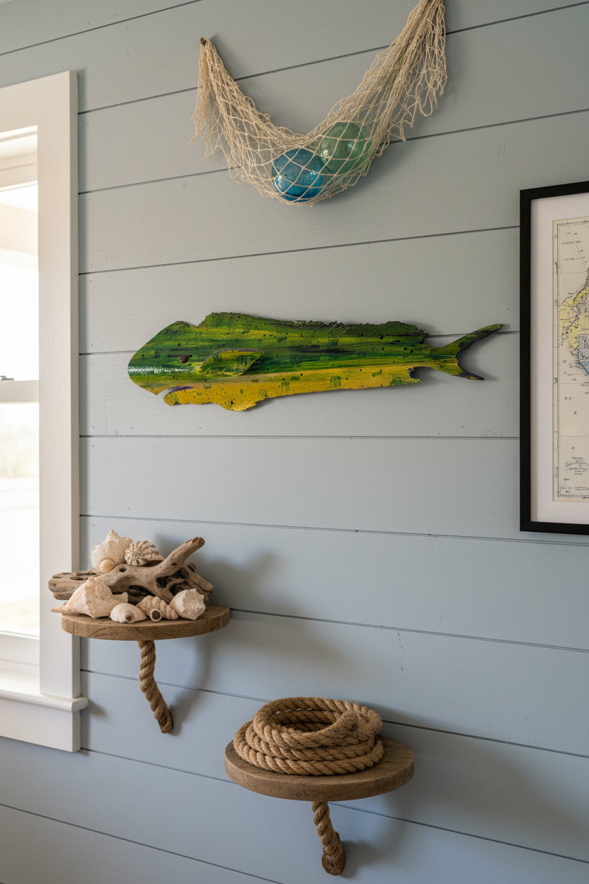 Green Mahi Lazy Fish