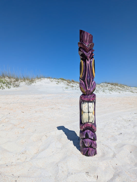 Painted tiki
