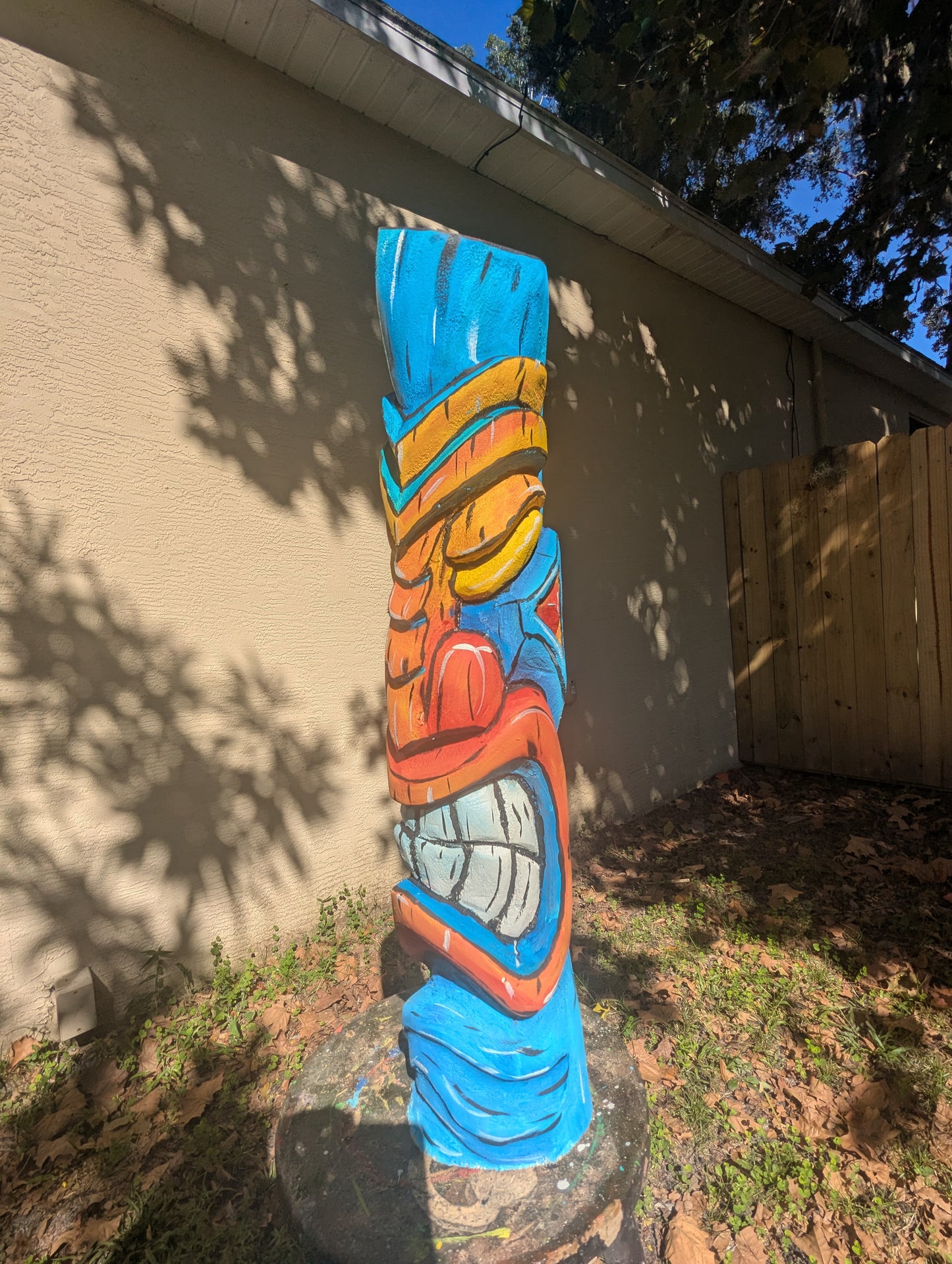 Flair painted tiki